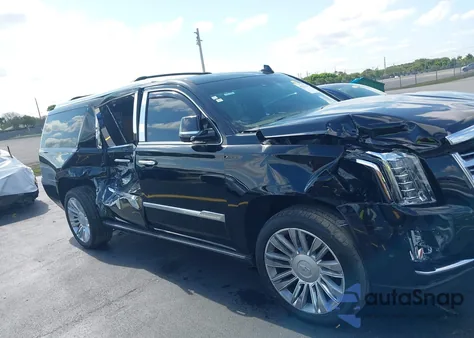 2017 Cadillac Escalade Esv Platinum из США, поврежденный, VIN 1GYS4KKJ7HR341668